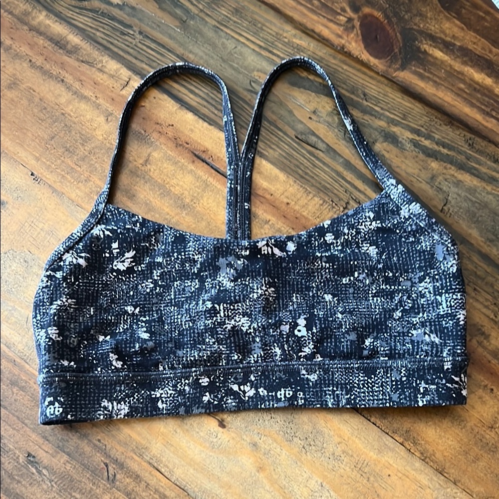 Lululemon Flow Y Bra Nulu Light Support Equalized Multi Sz 6